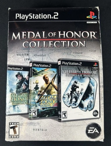 Medal of Honor Collection (Sony PlayStation 2 2007) Tested Working CIB PS2