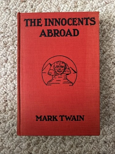 Mark Twain Early c.1915-20 Grosset & Dunlap “Innocents Abroad” HC VG