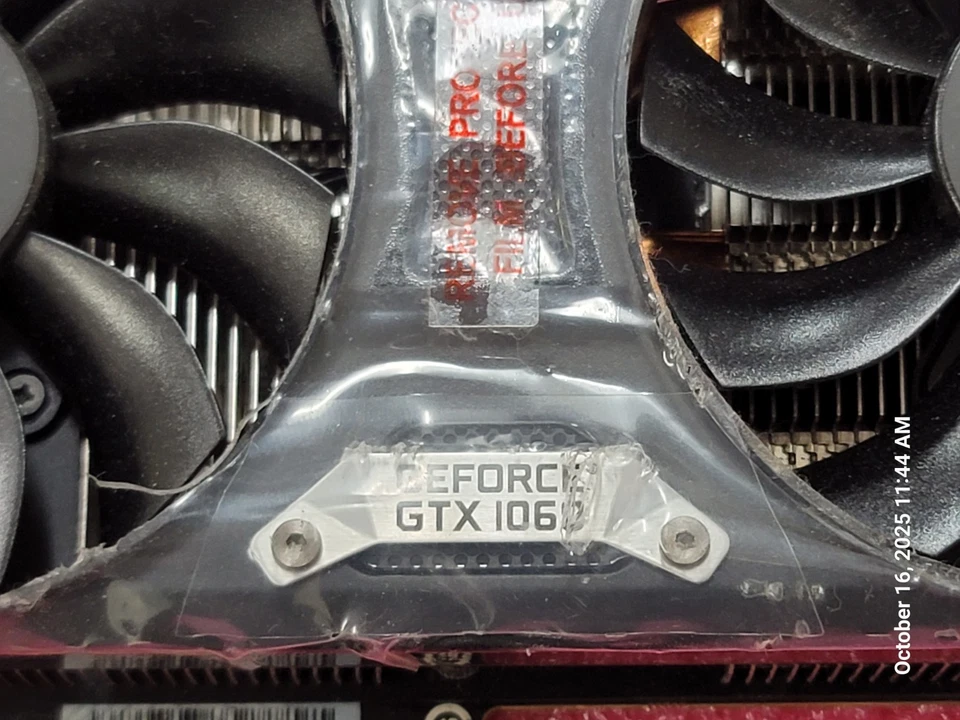 EVGA Nvidia GeForce GTX 1060 6GB DDR5 Gaming Card GPU HDMI DP DVI PCI-E #AX68 - Image 2 of 4