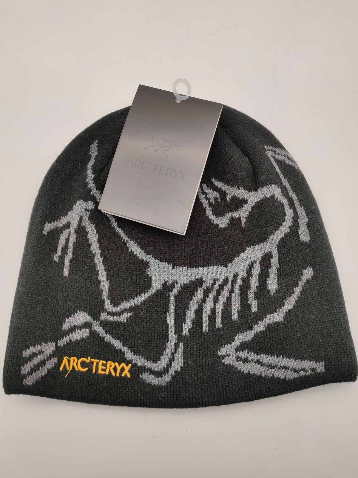 ARC'TERYX Arc’teryx Bird Head Toque berretto berretto orca lavorato a maglia nero NUOVO CONFEZIONE ORIGINALE