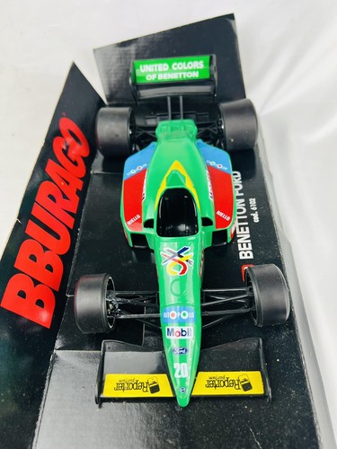 BURAGO 1/18 Benetton ford #20 DIECAST MOBIL 1 FORMULA COD.6102 - Picture 6 of 8