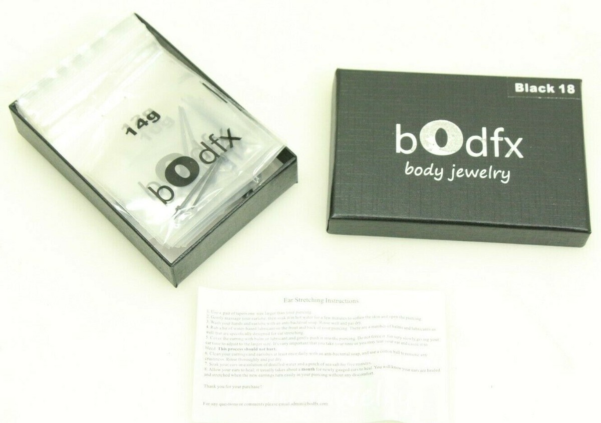 Gold Chain Bodfx Body Jewelry Tunnels Bodfx Ear Stretching Kit