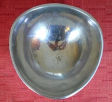 Nambe Tri Corner Serving Bowl 9 "# 527 Bowl