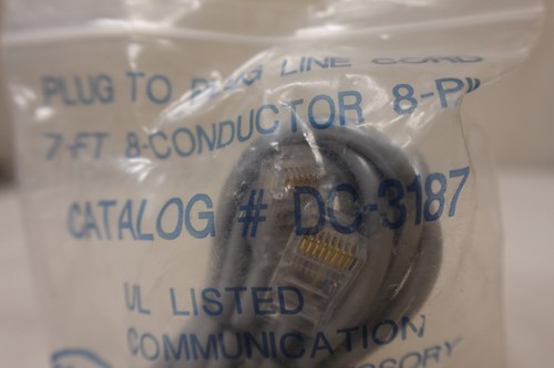 Cable de línea enchufable a enchufe Dolphin Components, 7 pies, 8 conductores, 8 pines, DC-3187 - Imagen 5 de 13