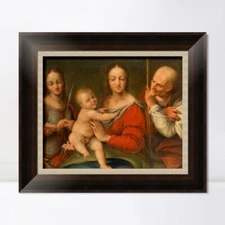 Framed Canvas Art Giclee Print Series#022 by Leonardo da Vinci Wall Art Decor