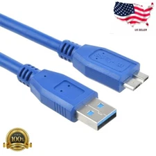 USB3.0 CABLE CORD WIRE FOR TOSHIBA CANVIO PORTABLE EXTERNAL HARD DISK DRIVE HDD