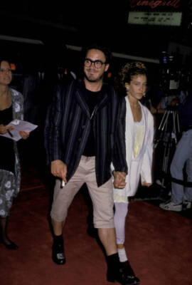 Robert Downey Jr & Sarah Jessica Parker at Ghostbusters II H - 1989 Old Photo