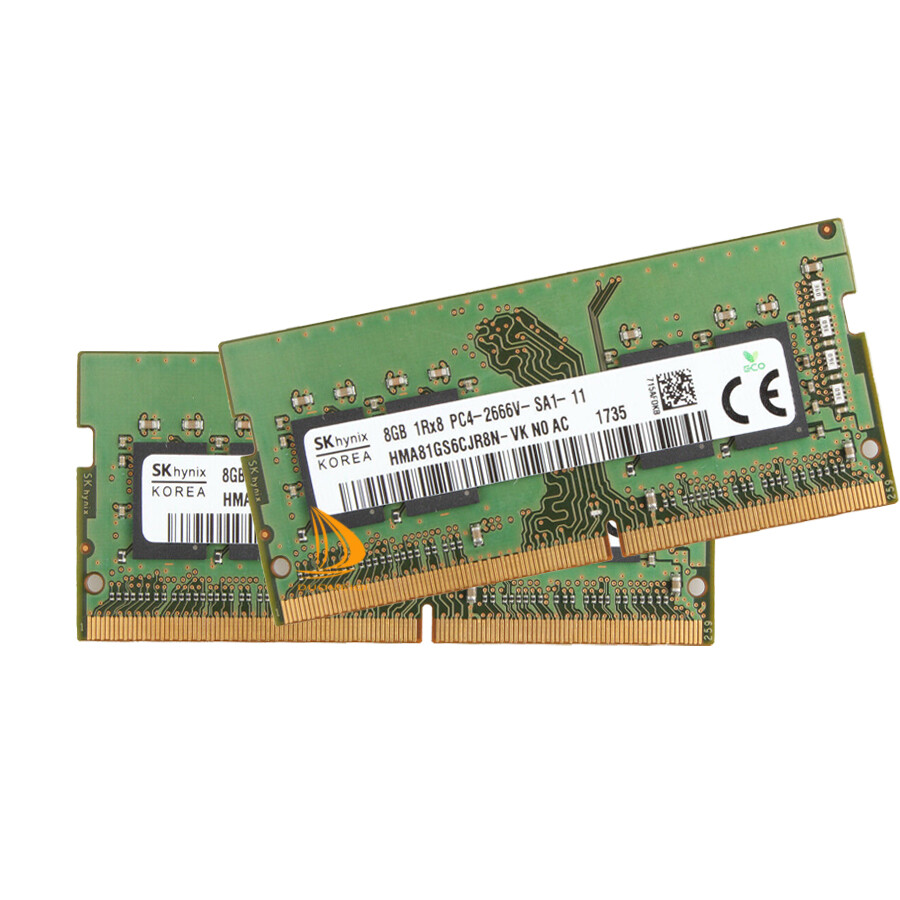 For SK Hynix 2x 8GB 1RX8 PC4-21300S PC4-2666V DDR4-2666Mhz Laptop