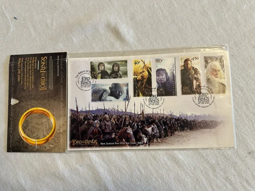 LORD OF THE RINGS: RETURN OF THE KING New Zealand First Day Covers Stamps (2003)