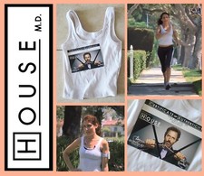 CASA MD: Lisa Edelstein/Dr. Camiseta sin mangas Cuddy Studio certificado de autenticidad