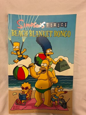 Simpson Comics Beach Blanket Bongo