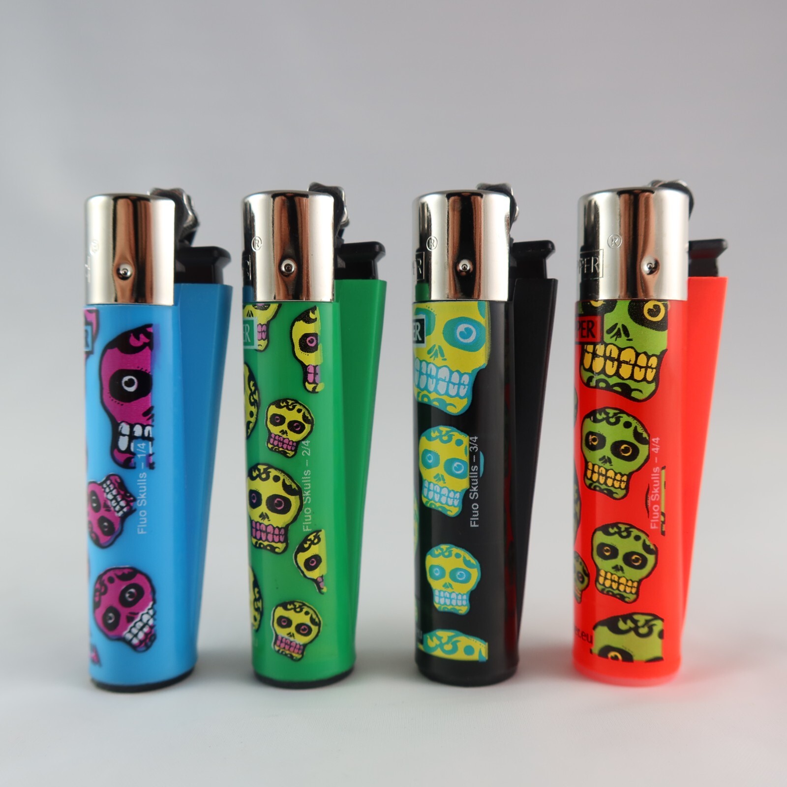 S Set Of 4 - 420 Stoner Lighter Glow Punk