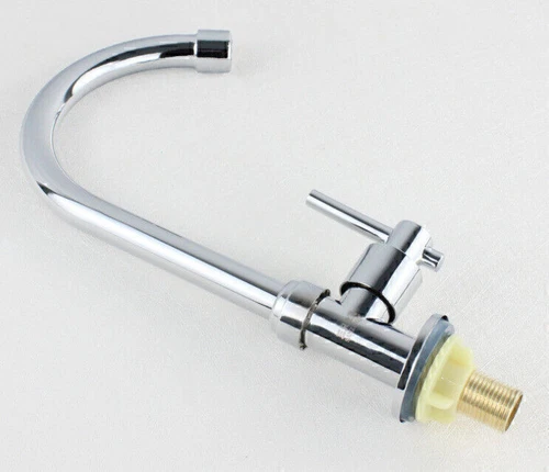 Single Lever Basin Mixer Tap Cold Water Kitchen Sink Mixer Arm E2N6 Q5H1 - Picture 5 of 11