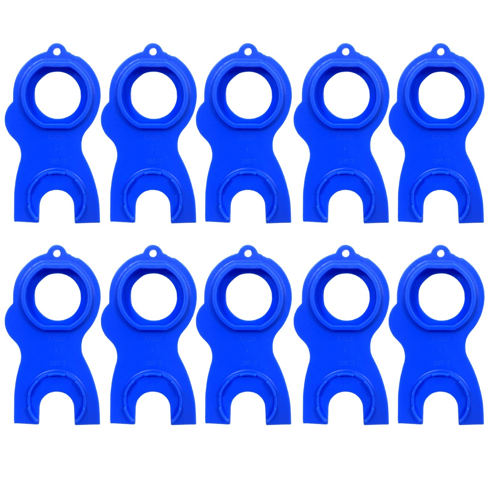 Compact and Efficient 10pcs Plastic Wrench Set for Bubbler Installation