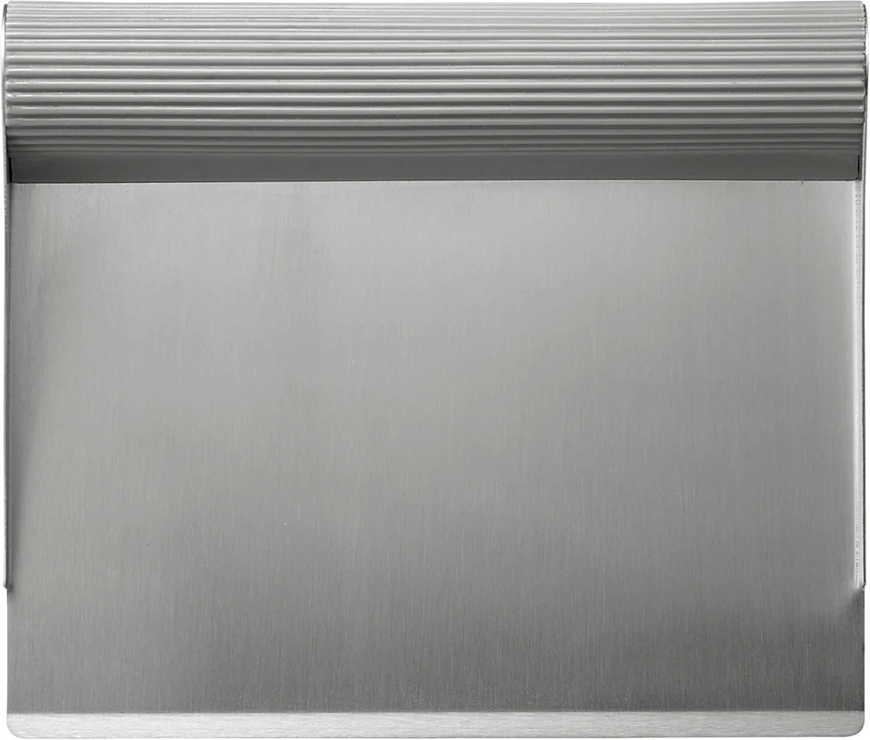 Raspador de alimentos de acero inoxidable premium para pan y pastelería - Raspador de banco con E Foto 3 de 4