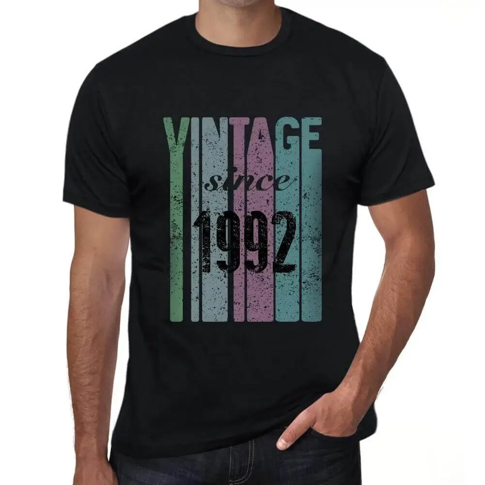 Men's Graphic T-Shirt Vintage Since 1992 32nd Birthday