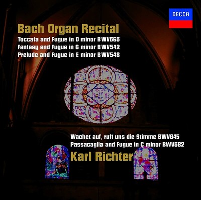 KARL RICHTER-J.S.BACH: ORGAN WORKS-JAPAN CD C15