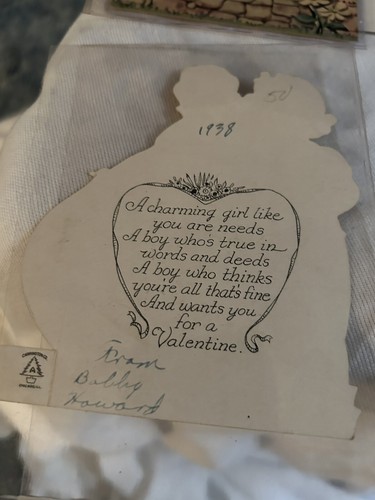 Vintage Valentines Day Lot, Cards 1920s 1930s Rare - Picture 7 of 7