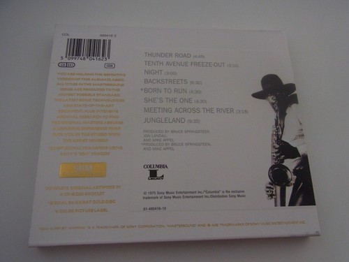 Bruce Springsteen / Born to run SBM CD ( 24 Karat Gold ) - Bild 2 von 3