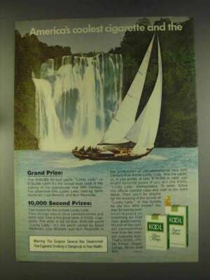 1976 Kool Cigarettes Ad - America's Coolest
