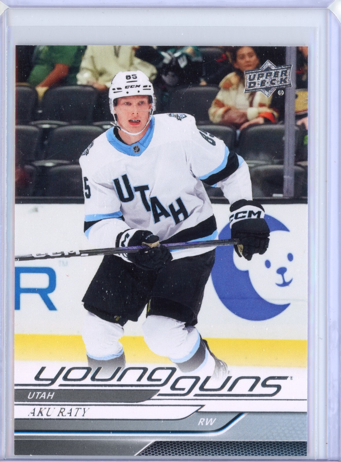 Aku Raty 2024-25 Upper Deck Series 2 458 Young Guns Rookie RC