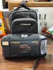 Polaroid Auto Focus CAPTIVA SLR Instant Film 95 Land Camera WITH BAG UNTESTED