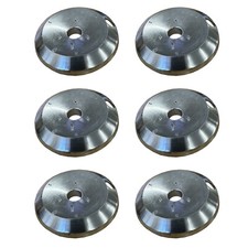 BU16 SET of 6 x ALUMINIUM GAS BURNER SUPPORTS FITS MOORWOOD VULCAN FALCON RANGE