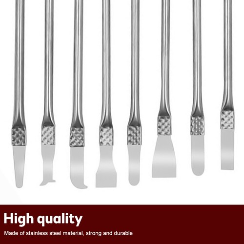 8PCS IC Puce Réparation Couteau Mince Lame Outil CPU Remover pour Mobile iPhone Process - Photo 10 sur 12