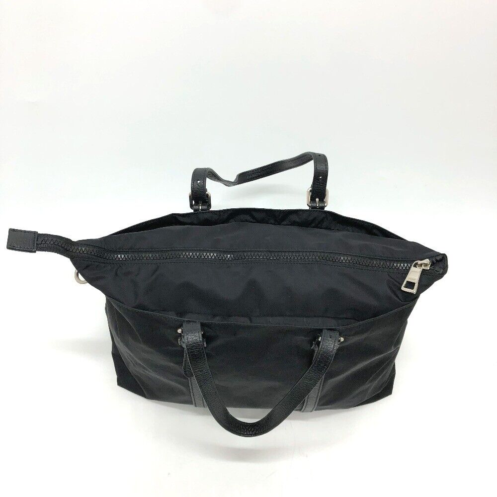 GUCCI 510332 GG Guccissima Bag 2WAY Tote Bag Nylon / Leather Black/SilverHW