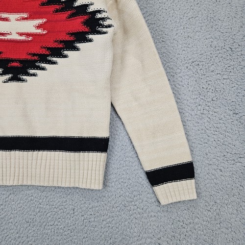 Ralph Lauren Vintage LRL RRL Aztec Southwestern Sweater Navajo Native Medium - Bild 2 von 8