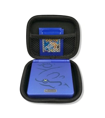 MARKENLOS Gameboy Advance SP Tasche Schutztasche Hülle Case Box - in Schwarz