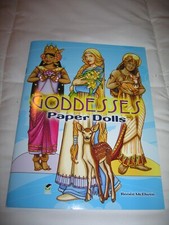 Goddesses Paper Dolls book Renee McElwee NEW Dover 2013