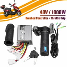 48V 1000W Brush Motor Speed Controller Throttle Grip Electric Scooter E-Bike
