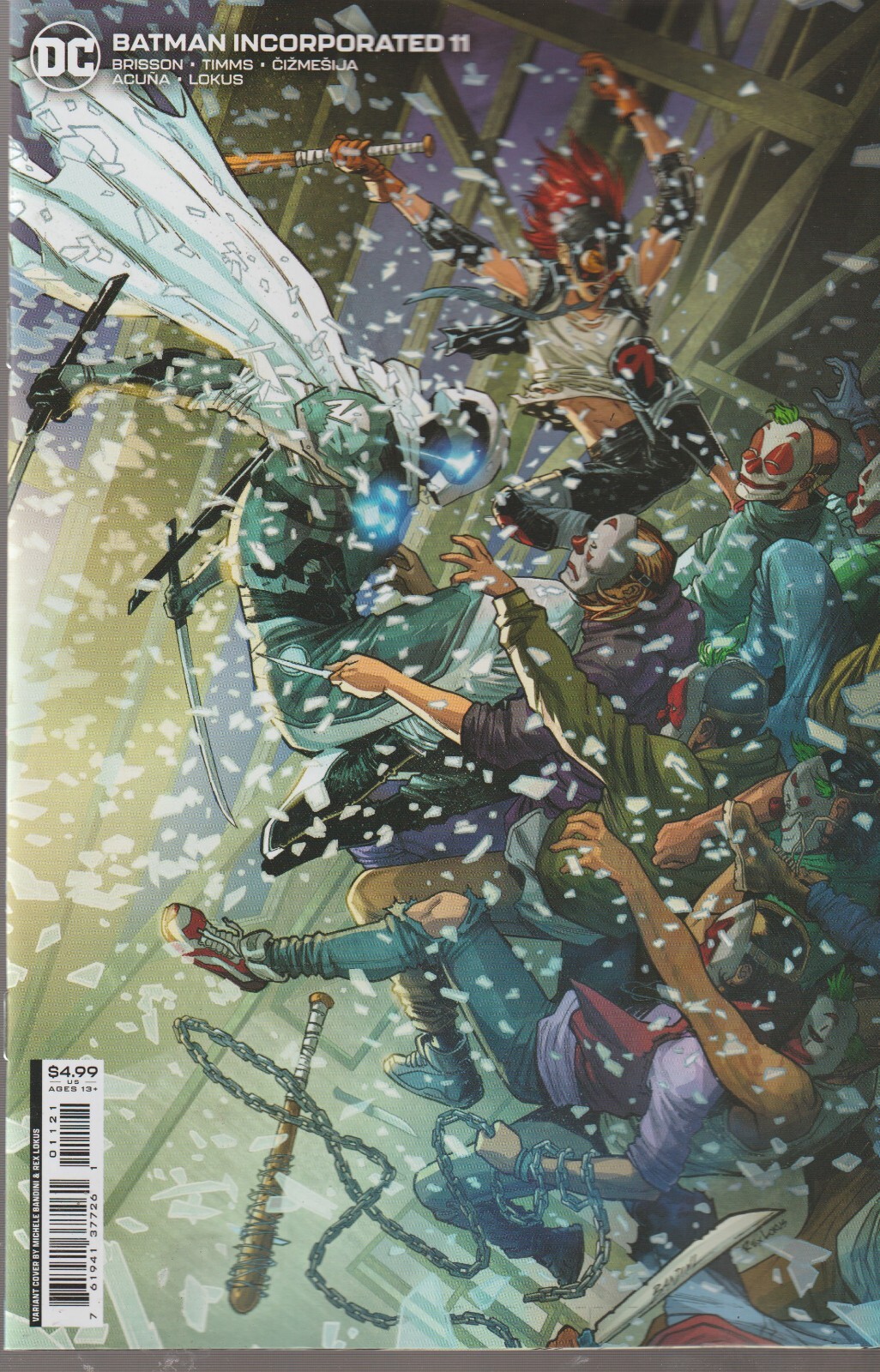 DC COMICS BATMAN INCORPORATED #11 OCTOBER 2023 VARIANT 1ST PRINT NM