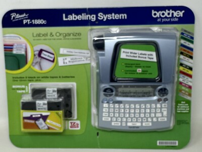 Brother Labeling System PT-1880C P-Touch Label Maker New & Sealed