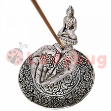 ALUMINIUM INCENSE BURNER – BUDDHA HAND 7CM