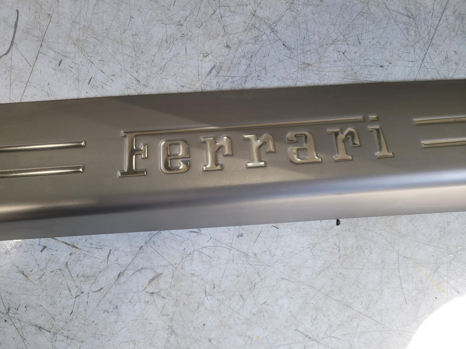 2017-2020 Ferrari Portofino OEM PASSENGER KICKPLATE; PART# 88303300