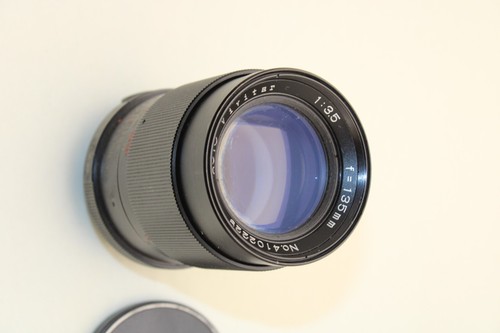 Vivitar 135 mm Festbrennweite Kamera Objektiv f/3,5 M42 42 mm Schraubmontage Pentax - Bild 2 von 4