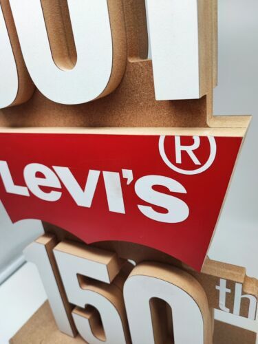 Levi's Levis Werbung 501 Levis 150th Für Sammler Oder Geschäft - Bild 6 von 12