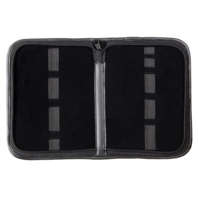 BeadSmith  schwarze Farbe Kunstleder Werkzeugkoffer 9 Bänder 23 x 17 mm Erste...
