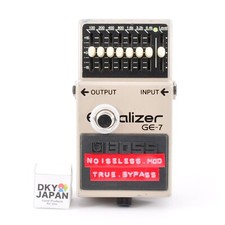 Boss GE-7 Modified True Bypass & Noiseless Equalizzatore CON 2006 Usato Fm JP#UV37039