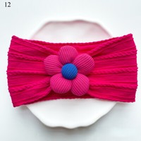 Neues Weiches Baby-Stirnband FüR MäDchen Elastisches Nylon-Stirnband Kinder ▽