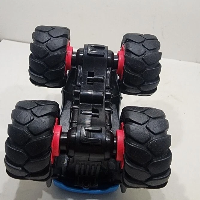 Monster Truck industrial estatal juguete monstruo de juguete Rev-up azul verde probado y funciona Foto 4 de 4