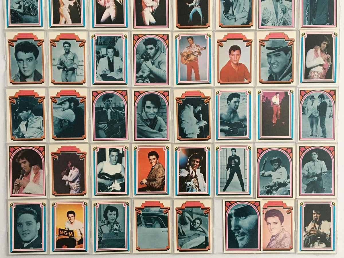 Elvis Facts Vintage Music Card Set 66 Cards 1978 Boxcar