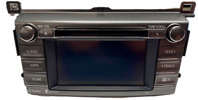 86100-0R061 2013-2016 Toyota Rav4 GPS Navigation HD Radio CD
