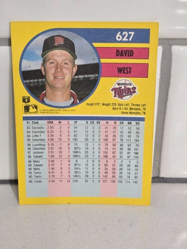 1991 Fleer Baseball #541-720 & Pro Visions Inserts #1-12 You Pick! - 第 163/351 張圖片
