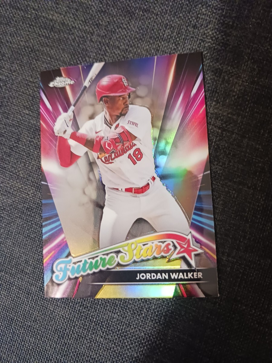 2024 Topps Chrome Jordan Walker #FS-6 Future Stars Insert St