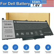 Replacement J60J5 Battery For Dell Latitude E7270 E7470 Series MC34Y 242WD 55Wh