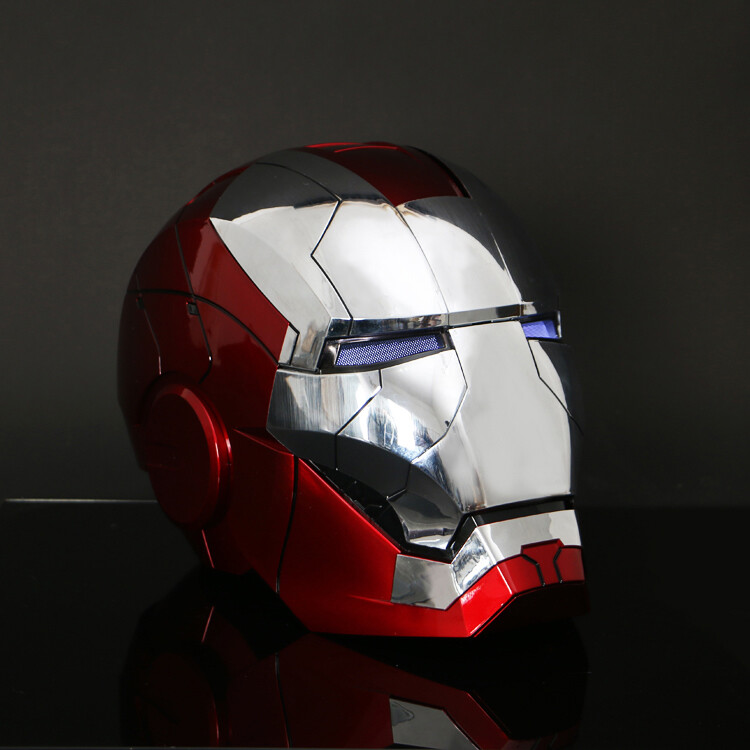 AUTOKING Iron Man MK5 1:1 Helmet Wearable Voice-controlled