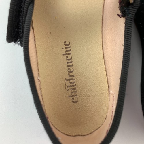 Childrenchic Mary Jane Captoe Sneaker schwarz silber gepunktet Punkte Schuhe Kleinkind 31 - Bild 6 von 7